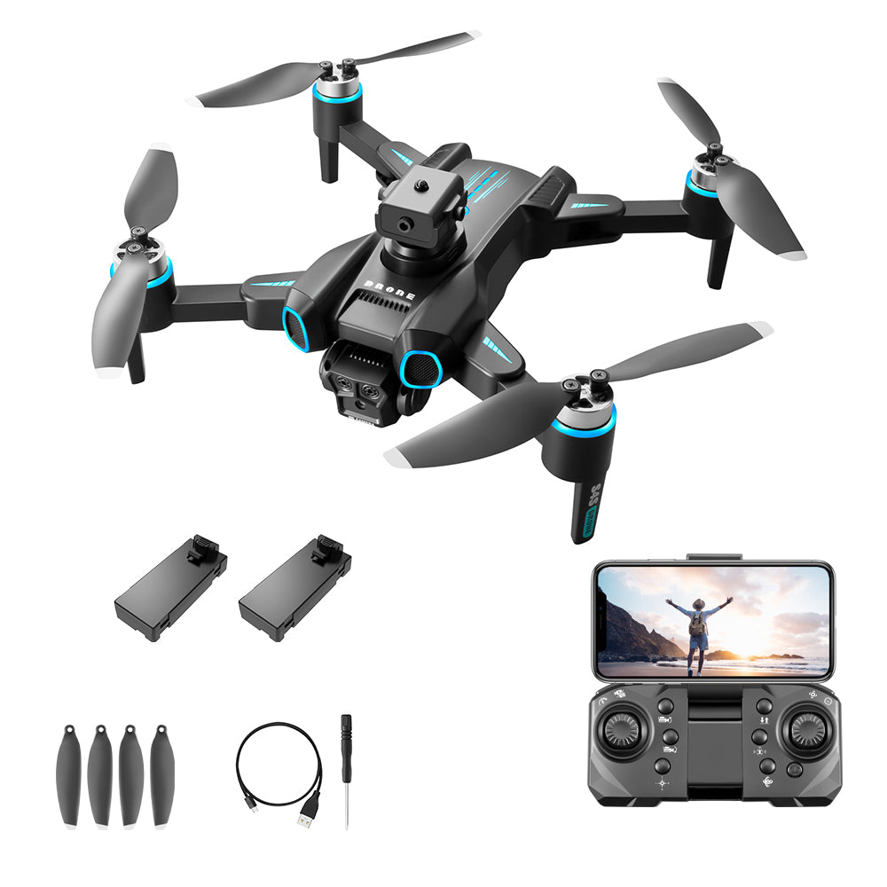 LS-S4S Drone with Camera with 2 Battery Obstacle Avoidance Optical Flow Positioning RC Drone LS-S4S Drone with Camera with 2 Battery Obstacle Avoidance Optical Flow Positioning RC Drone